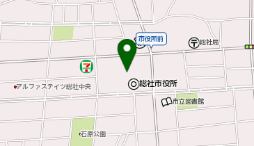 総社市役所あたたか市民部交通政策課の地図画像