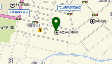 市立宇和島病院 地域連携室の地図画像