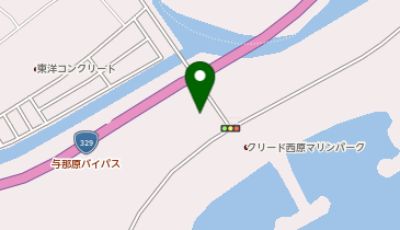 千代田ブライダルハウス サンエー西原シティ店の地図画像