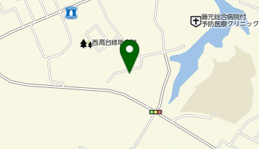 藤元中央病院 付属総合健診センターの地図画像