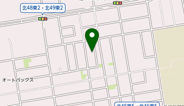 クロロフイル北二条美顔教室の地図画像