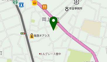 プランタン美容室の地図画像