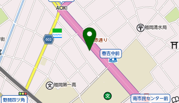 空き家サポートセンターの地図画像