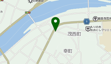 美容室Spoonの地図画像