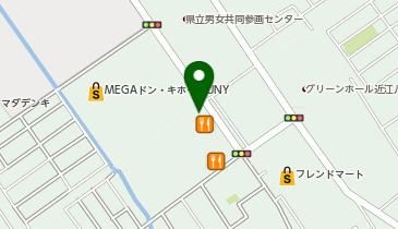 biwa桜近江八幡店の地図画像