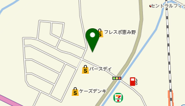 アイブックフレスポ恵み野店の地図画像
