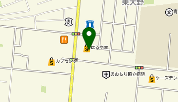 トレカノ青森大野店の地図画像