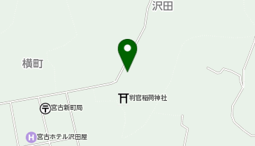 森永牛乳宮古販売店の地図画像