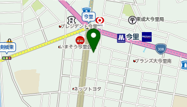 グラート大今里の地図画像