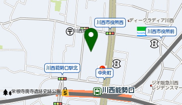 日本住宅流通株式会社川西店の地図画像