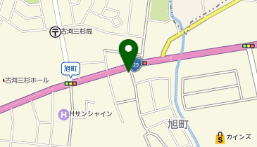 光雲堂古河店の地図画像