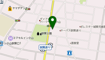 住友生命保険相互会社 小山支社 小山城東支部の地図画像