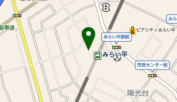 エリス(Elis)みらい平の地図画像