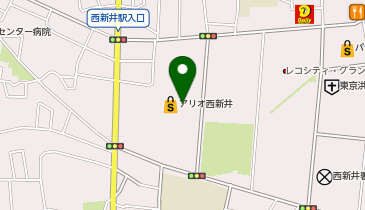 ベリテ西新井店の地図画像