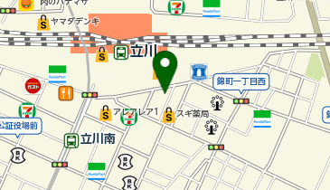 ラウンジリオ立川の地図画像