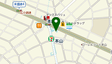 栄光学園 コールセンターの地図画像