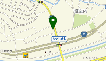 薬局ユアーズ堀之内店の地図画像