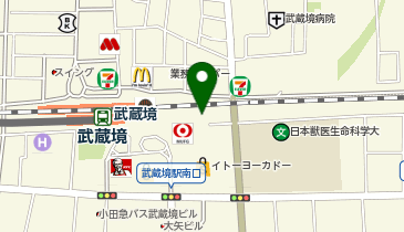 TriggerGolfRange武蔵境店の地図画像