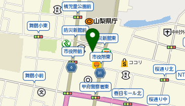 ダイレクトワン株式会社甲府プラザの地図画像