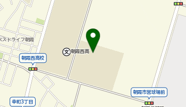 朝霞市立朝霞第一中学校さわやか相談室の地図画像