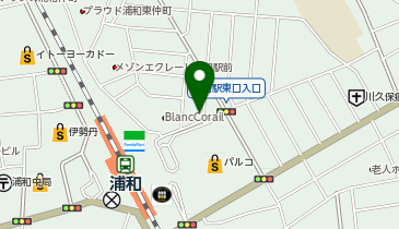 ピタットハウス浦和東口店の地図画像