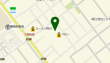 ペットショップAペットの地図画像