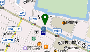 静岡県地域整備センター 静岡県土地開発公社 総務課の地図画像