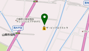売るナビザ・ビッグエクストラ山県店の地図画像