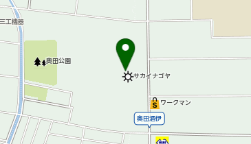 株式会社サカイナゴヤ業務課物流の地図画像