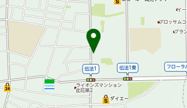 Deli杉若の地図画像
