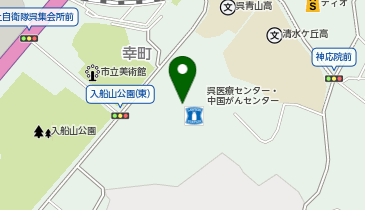 国立病院機構呉医療センター(独立行政法人) 夜間休日用の地図画像