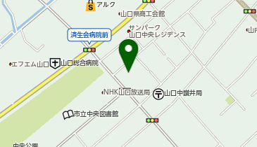 山口市消防本部 警防課 警防担当の地図画像