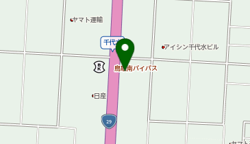 INFINITY鳥取店の地図画像