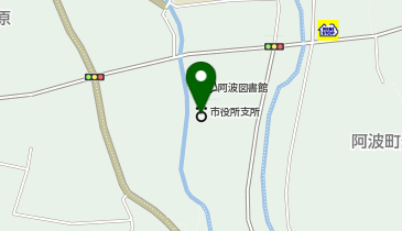 あわ地域若者サポートステーションの地図画像