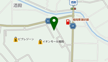 スタジオアリスイオンモール福岡店の地図画像
