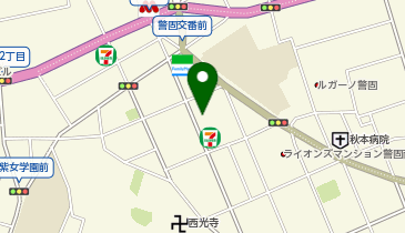 警固ペットクリニックの地図画像