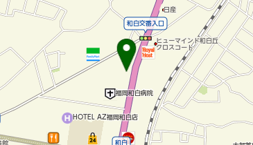 さくら薬局和白病院前店の地図画像