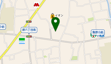 保険クリニックイオン原店の地図画像