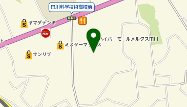 ピザハットメルクス田川店の地図画像