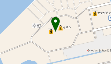 ビジュソフィアイオン大村店の地図画像