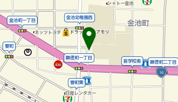 ふくら薬局金池店の地図画像