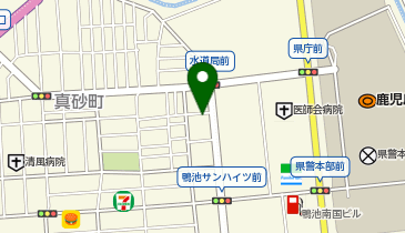 Burgers伊太利亜鴨池の地図画像