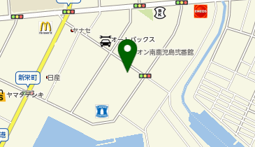 サンフラット株式会社鹿児島営業所の地図画像