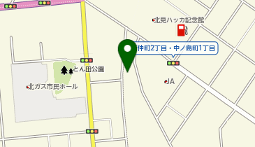 北見市役所 上下水道局 総務課の地図画像