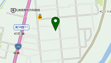 淳心学園本部の地図画像