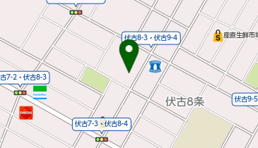 札幌海鮮丸本部の地図画像