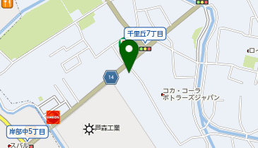 カギの北大阪千里丘の地図画像