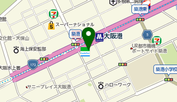 萬集楼の地図画像