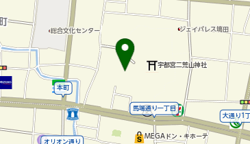 ドコモショップ サテライトシティタワー宇都宮の地図画像
