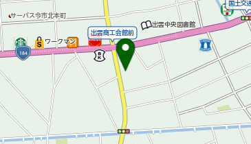 オバタ美容室の地図画像